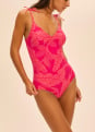 Maillot de bain 1 pice dcollet 